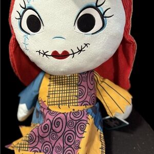 Disney The Nightmare Before Christmas Sally Plush with Pink and Yellow Patterns